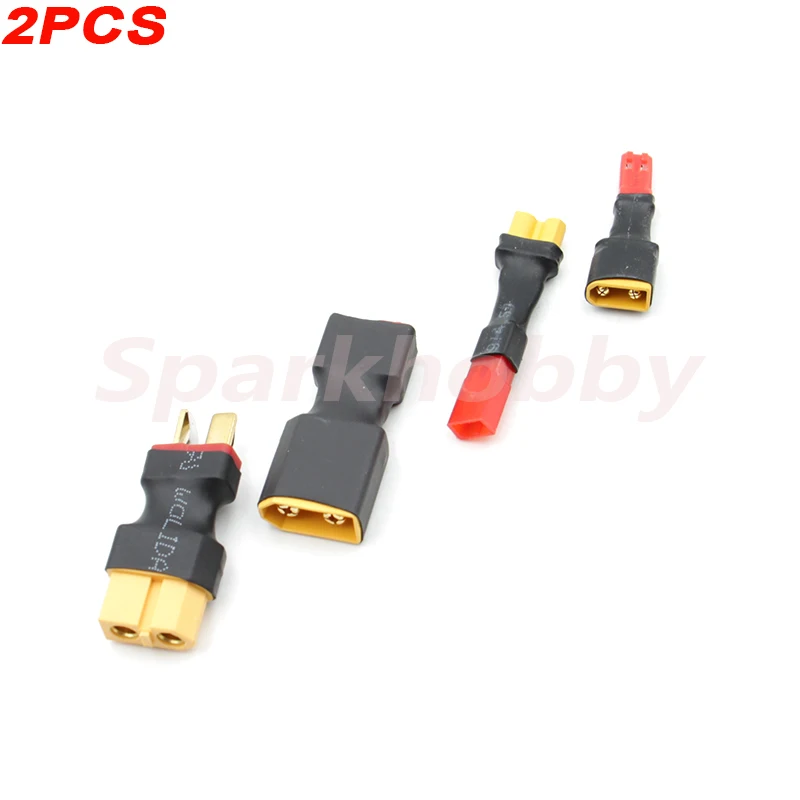2PCS Sparkhobby XT60 To T Plug XT30 JST(Female Male or Female) Adapter Battery Charging Cable for RC Airplans | Игрушки и хобби