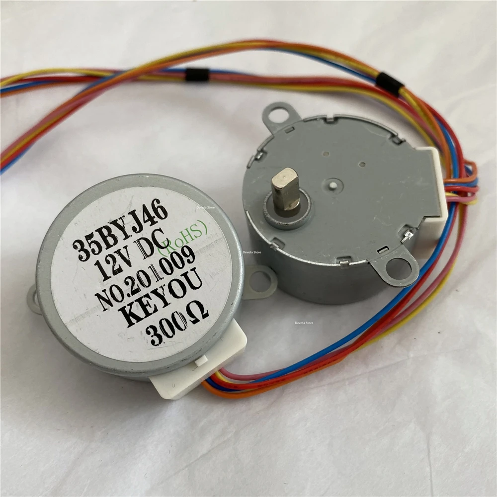 35BYJ46 300 Ом шаговый двигатель постоянного тока 5 в 12 В 24 редуктор с постоянным