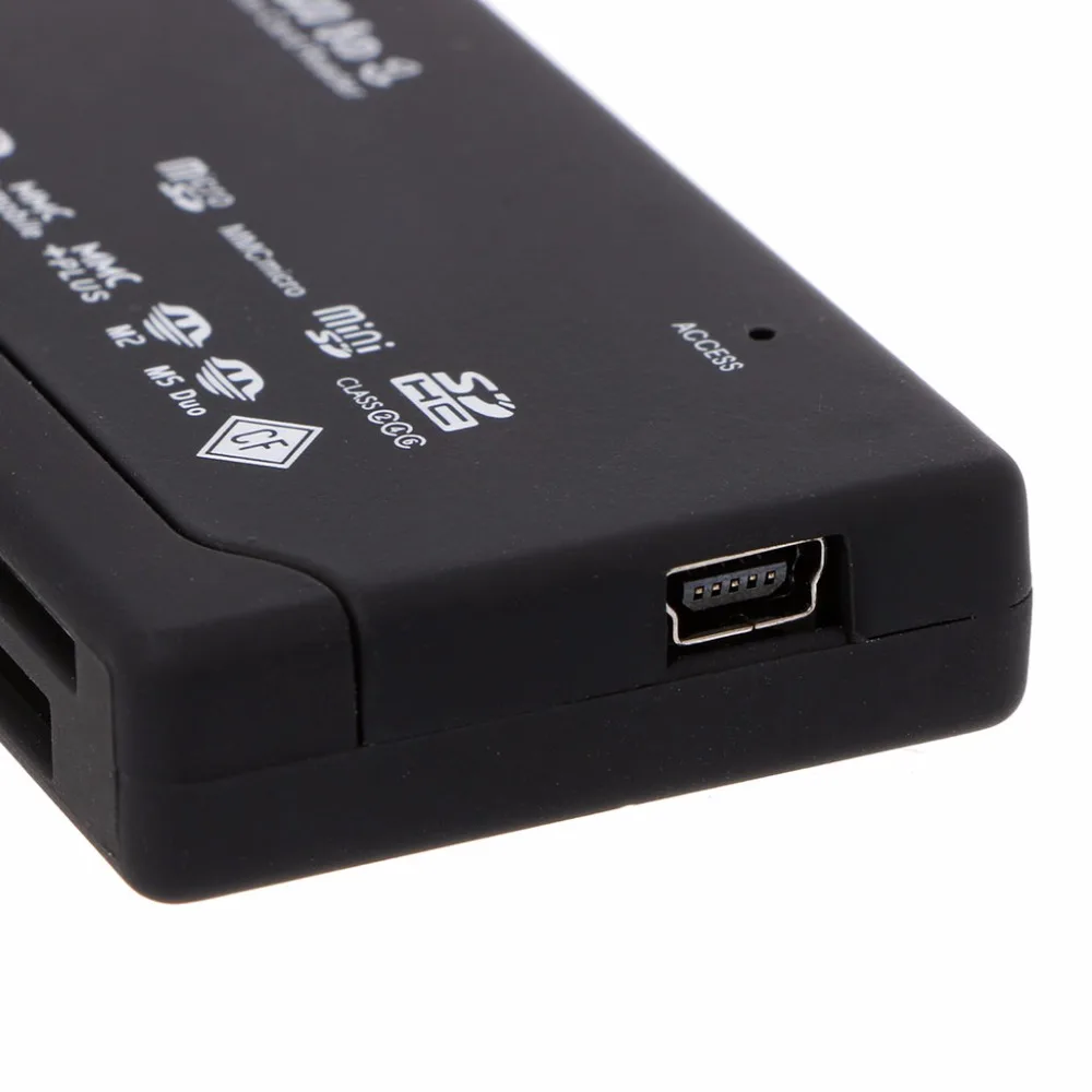 Все в одном считыватель карт памяти для USB внешний мини Micro SD SDHC M2 MMC XD CF|Картридеры|