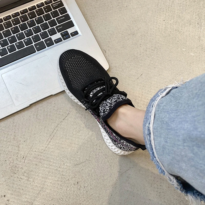 

Women Sneakers Spring Flat Shoes Casual Women Vulcanized 2021 Summer Light Mesh Breathable Female Running Shoes Zapatillas Mujer