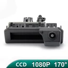170 градусов 1920x1080P HD CCD камера заднего вида для автомобиля Audi Q2 Q5 A5 A6 VW Passat Skoda Kodiaq 2017 2018