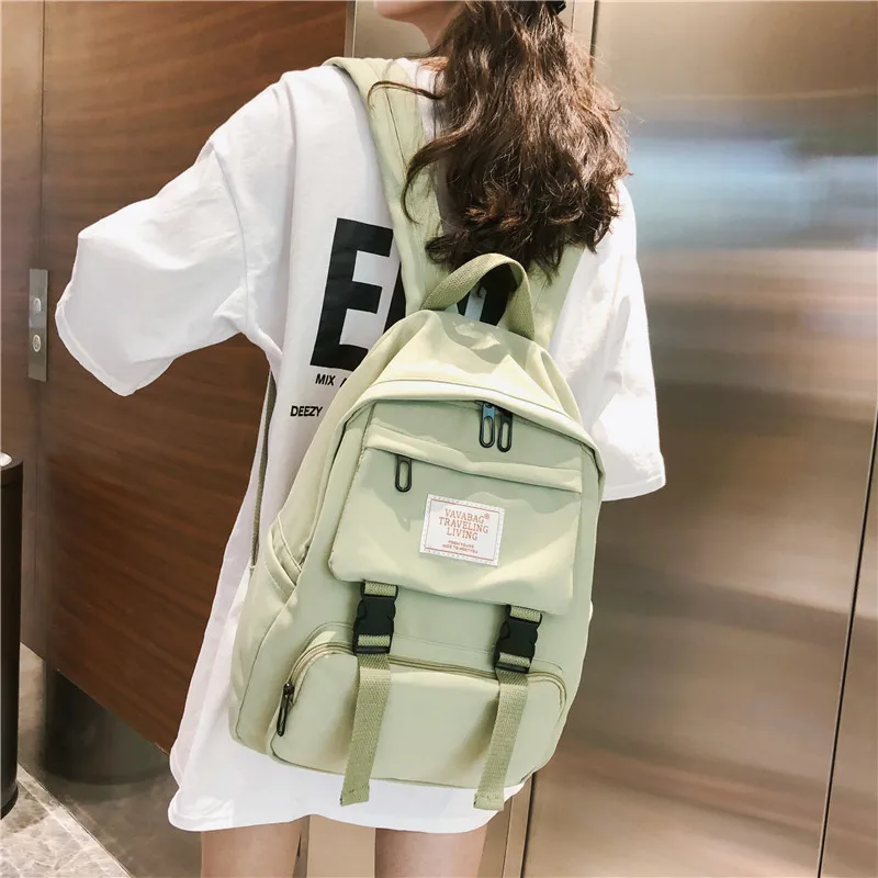 Модный женский рюкзак для школы Подростковая школьная сумка женская книг из