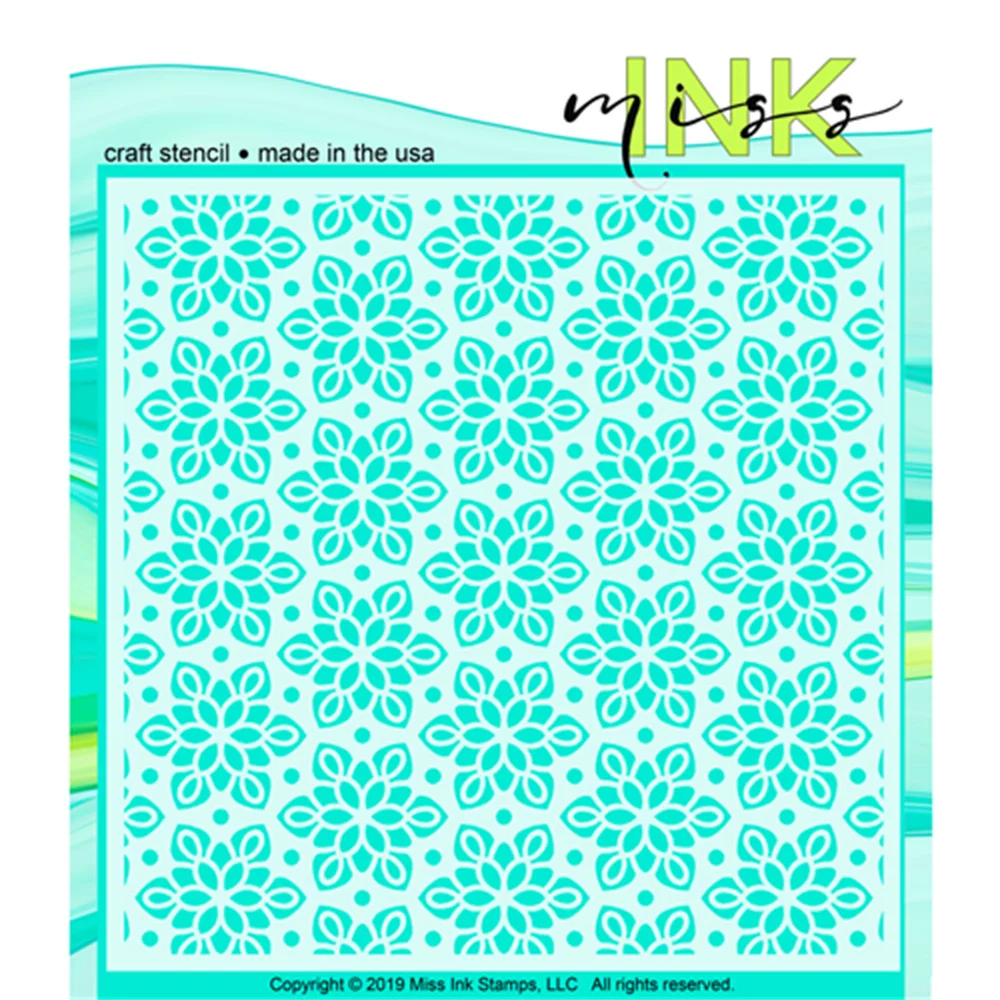 

Hot Sale Frosty Flakes Diy Layered Stencil Painting Scrapbook Coloring Embossed Paper Card Album Decoration Template 2021 New