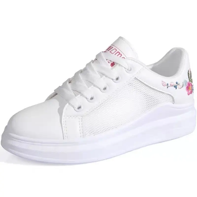 

women shoes woman Lightweight Breathable Mesh Vulcanize Shoes women Female Casual Lac-Up Walking shoes women flats shoes mujer
