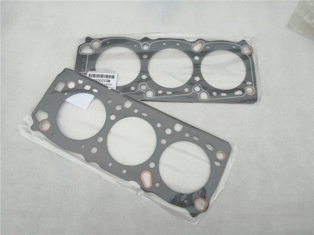 

2PCS Cylinder Head Gasket Engine Gasket For MITSUBISHI Pajero Montero L200 V33W V43W V73W -6G72 3.0L MD320044 MD165614