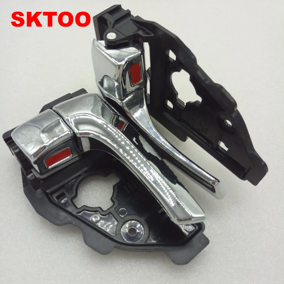 2 шт. левая/правая Гальваническая Яркая Цветная внутренняя дверная ручка для HYUNDAI