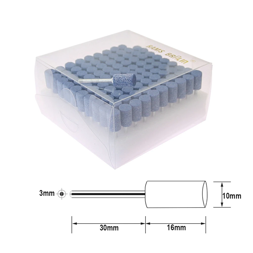 Набор шлифовальных головок RAMS BRALIN 100 шт.