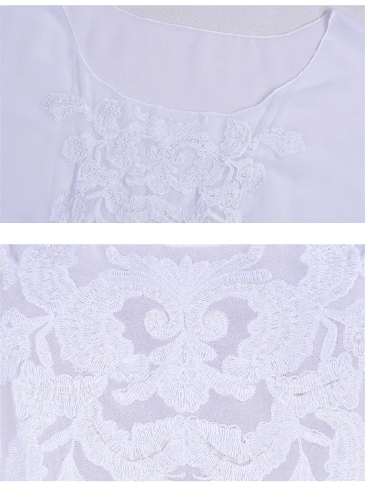 Вышитое шифоновое бикини накидка белый купальный костюм размера плюс парео