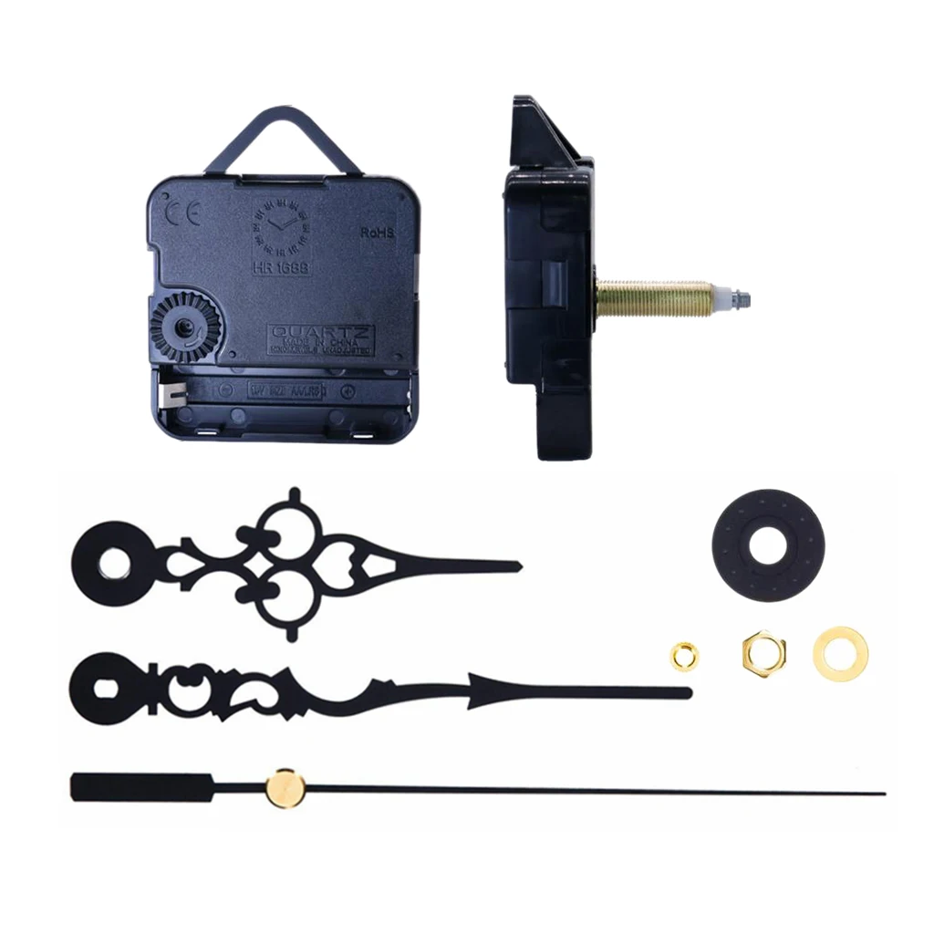 Clock Replacement Movement With Hands,20mm Maximum Dial Thickness,31mm Shaft Length