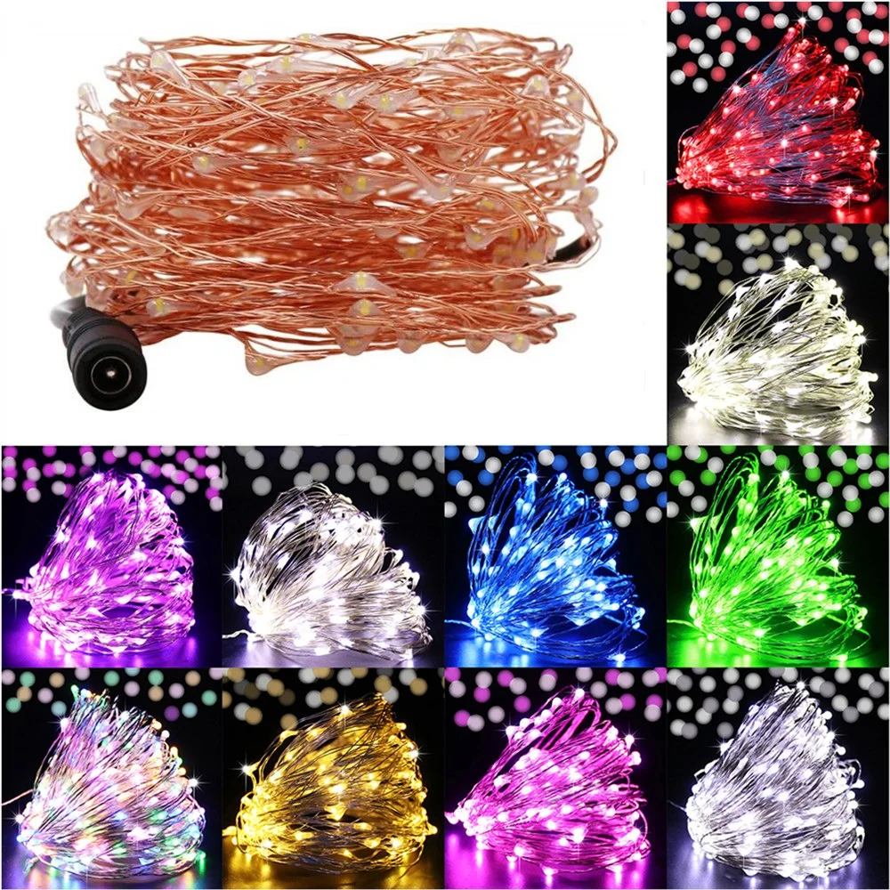 Медный провод Фея светильник гирлянды 10 м 20 гирлянда Рождественские