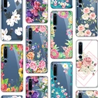 Модный чехол в стиле ретро с цветами для Xiaomi MI Note 10 11 10S 10T 9 9T A3 Pro Lite SE Ultra 5G Poco F3 X3 M3 FNC MIX 2S, силикон