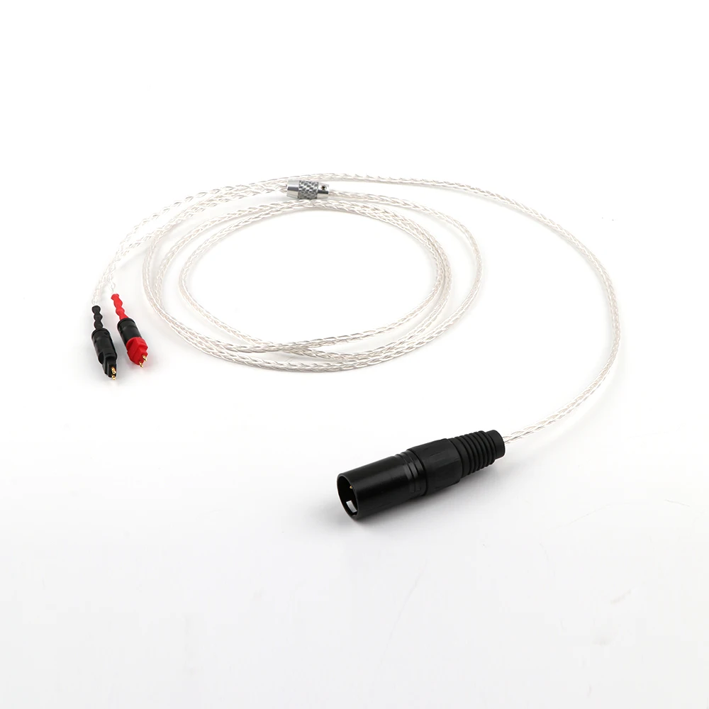 8Cores OCC Silver Plated Headphone Upgraded Cable BALANCED XLR for HD650 HD600 HD660s HD6XX UP-OCC Copper | Электроника