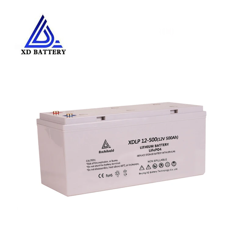 

Customize deep cycle rechargeable lifepo4 lithium 12v 500ah battery