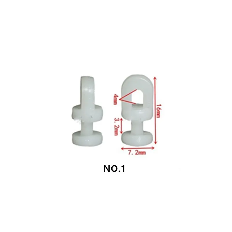 9PCS Number 1 9 шт. автомобильный пластиковый крепеж зажим для Auman Dongfeng J6 грузовик шторы прямой грузовик шкив пряжки кольца заклепки - Название цвета: 9PCS Number 1