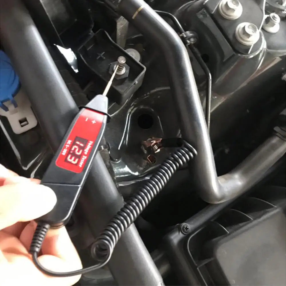 Измеритель Напряжения Ручка Автомобильная цепь Универсальный 5-36 в ЖК-цифровой