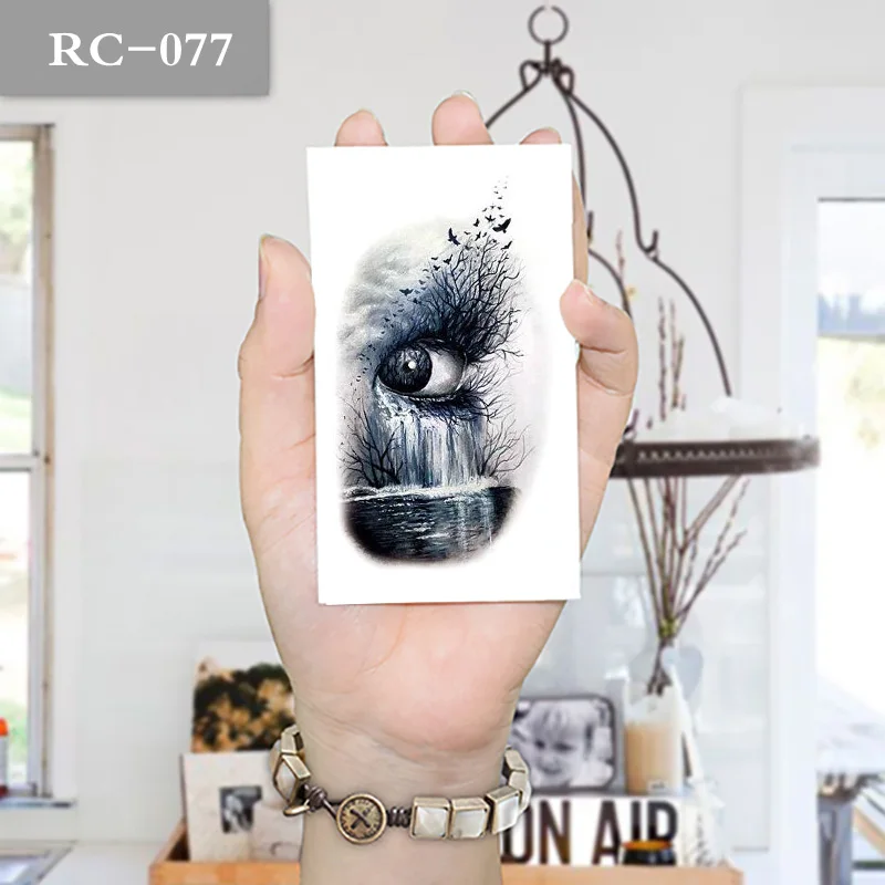 

Водостойкая временная татуировка для лица, глаз, боди-арта, красоты