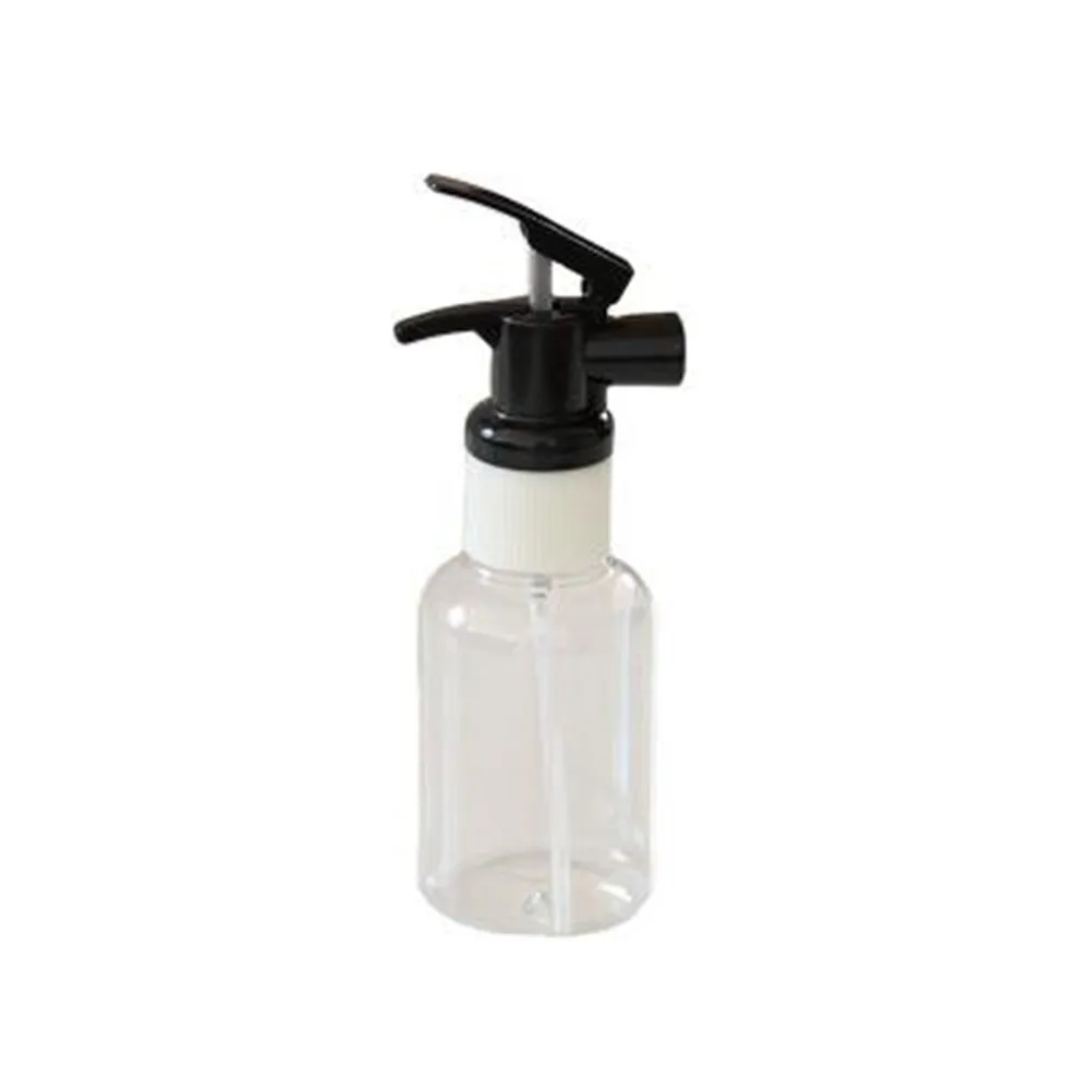 

400ML 50ML Square Shape Refillable Hairdressing Spray Mist Bottle Salon Retro Oil Head Barber Water Sprayer Hairstyling Tool