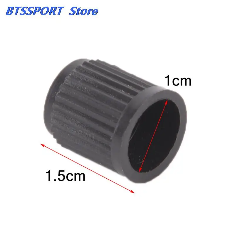 Колпачки на клапаны автомобильных шин черный пластик 20 шт. пылезащитные крышки |