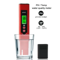 digital drinking water quality meter aquarium swimming pool ph tester detector fluid temperature monitor test tool