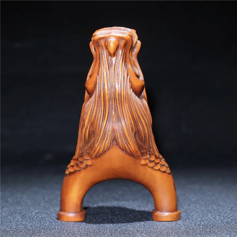 Рогатка из бокса с головой дракона китайская ручная резьба | Дом и сад