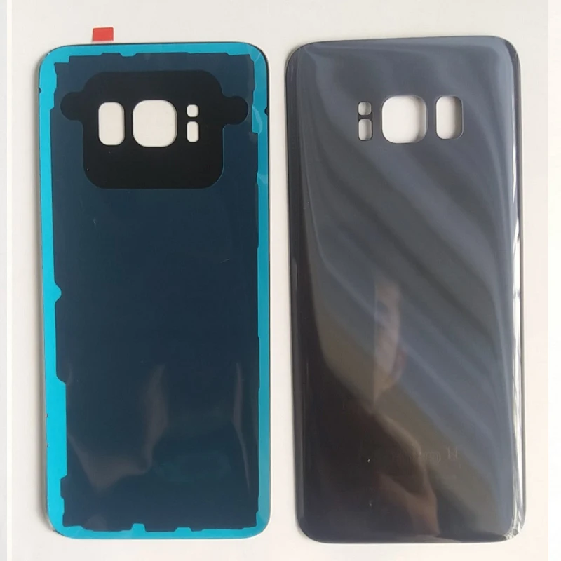 Для Samsung Galaxy S8 G950 G950F Plus G955 G955F задняя крышка для аккумулятора стеклянная дверь