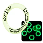 Светящийся Автомобильный ключ зажигания наклейки автомобильный Стайлинг для VW golf polo skoda octavia peugeot 307 ford focus volvo fiat 500