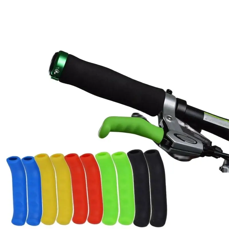 

1 Pair Universal Silicone Gel Brake Handle Lever Cover MTB Fixed Gear Mountain Road Bike Cycling Protect Cover Protector Sleeve