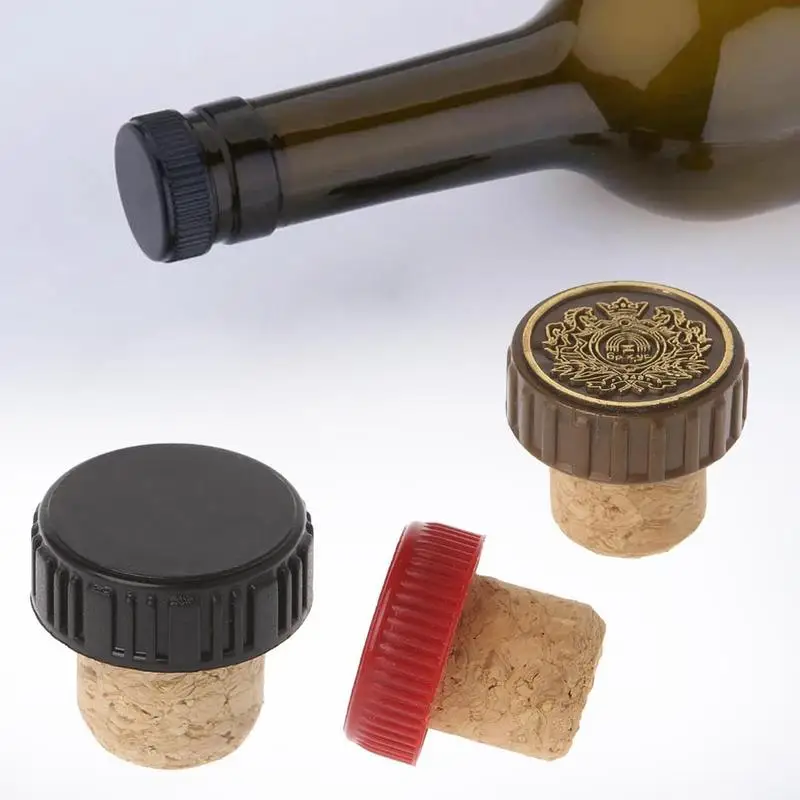 

1Pc T-shaped Cork Small Wine Cork Reusable Wine Cork Suitable of For Wine with a Diameter Bottles 18-20mm Z0E2