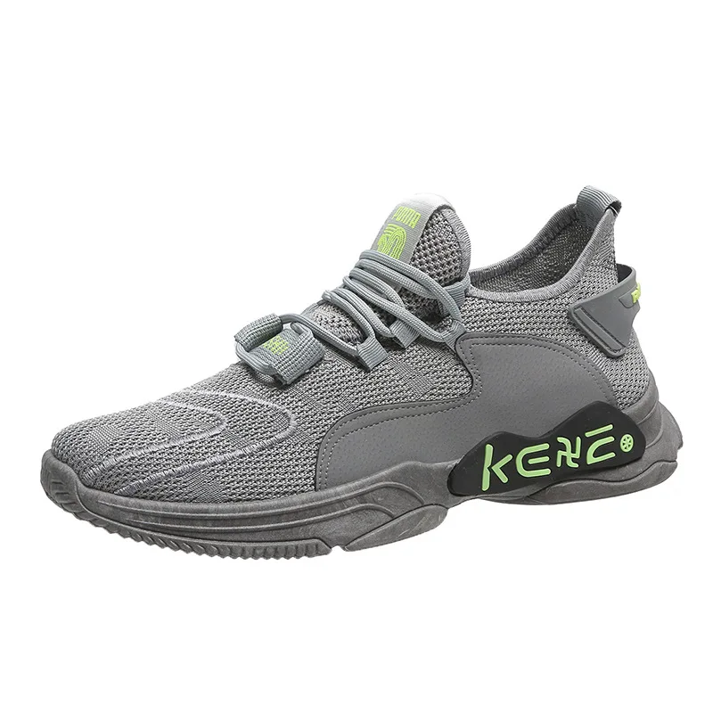 

Men's Shoes Sports Casual Running Shoes Flying Woven Breathable Mesh Men's Sports Shoes Fitness Running Shoes