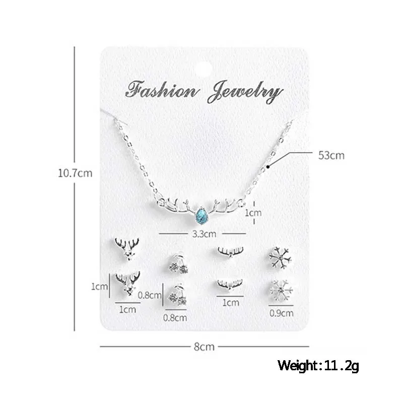 9 шт./компл. 6 видов стилей комплект ювелирных изделий с сердцем персикового цвета