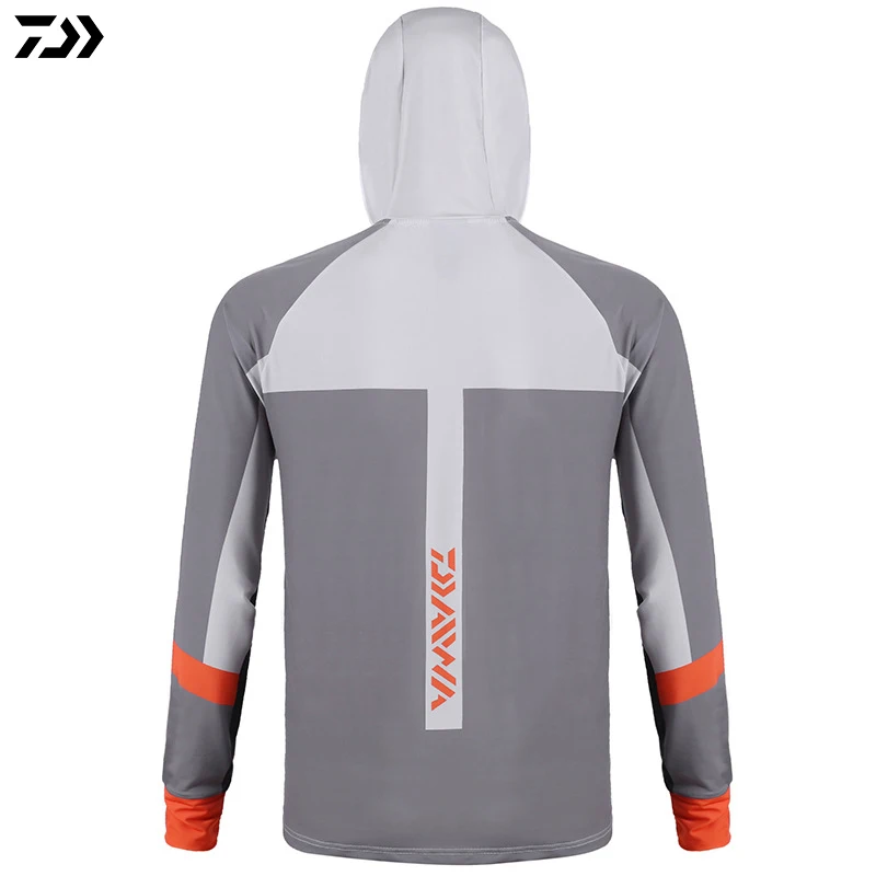 Летняя рыболовная Джерси с длинными рукавами защита от УФ-лучей рыболовные