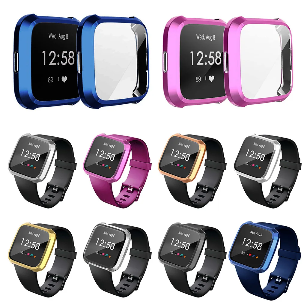 

Защитный прозрачный чехол из ТПУ для часов Fitbit Versa Lite