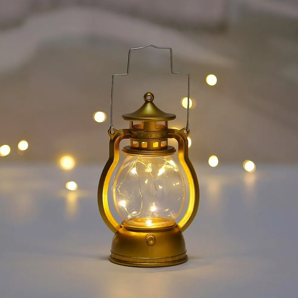 

7 Color Energy-Saving Retro Oil Lamp Home Party Ramadan Halloween Christmas Decoration Lights Holiday Retro Decorative Lights