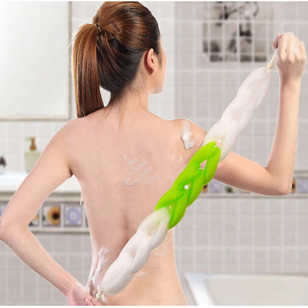 1 шт. щетка для душа из волокна и губки Отшелушивающий шар ванны скраб уход за