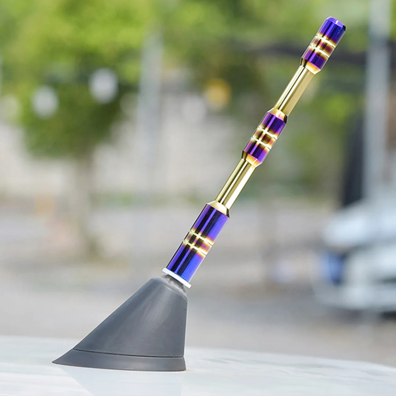 Модифицированная антенна для автомобиля приемная сигнала из алюминиевого