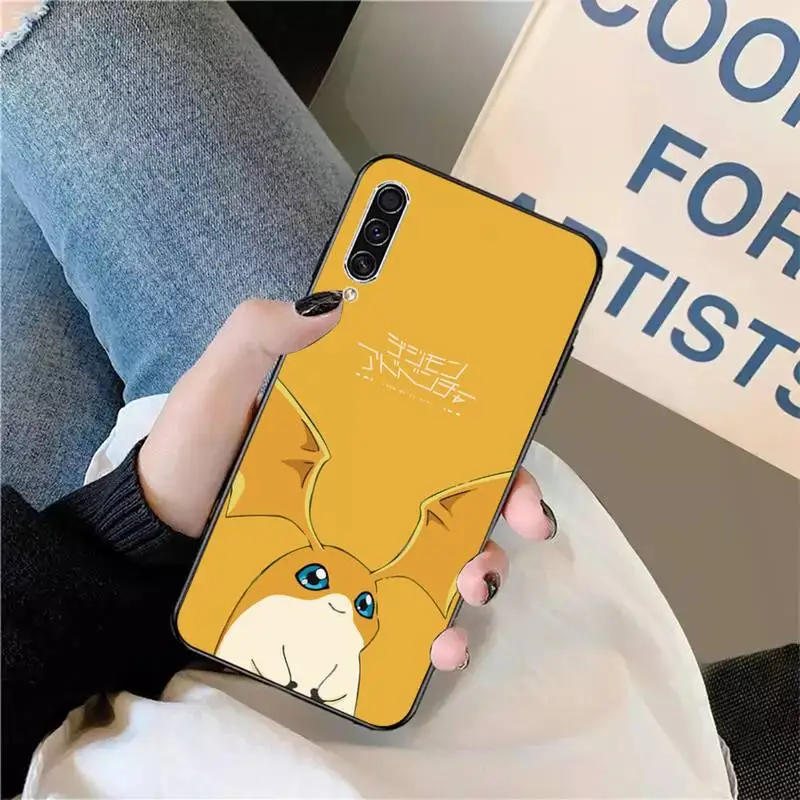 

Japanese Anime Digimon Cute monster Phone Case For Samsung galaxy S 9 10 20 A 10 21 30 31 40 50 51 71 s note 20 j 4 2018 plus