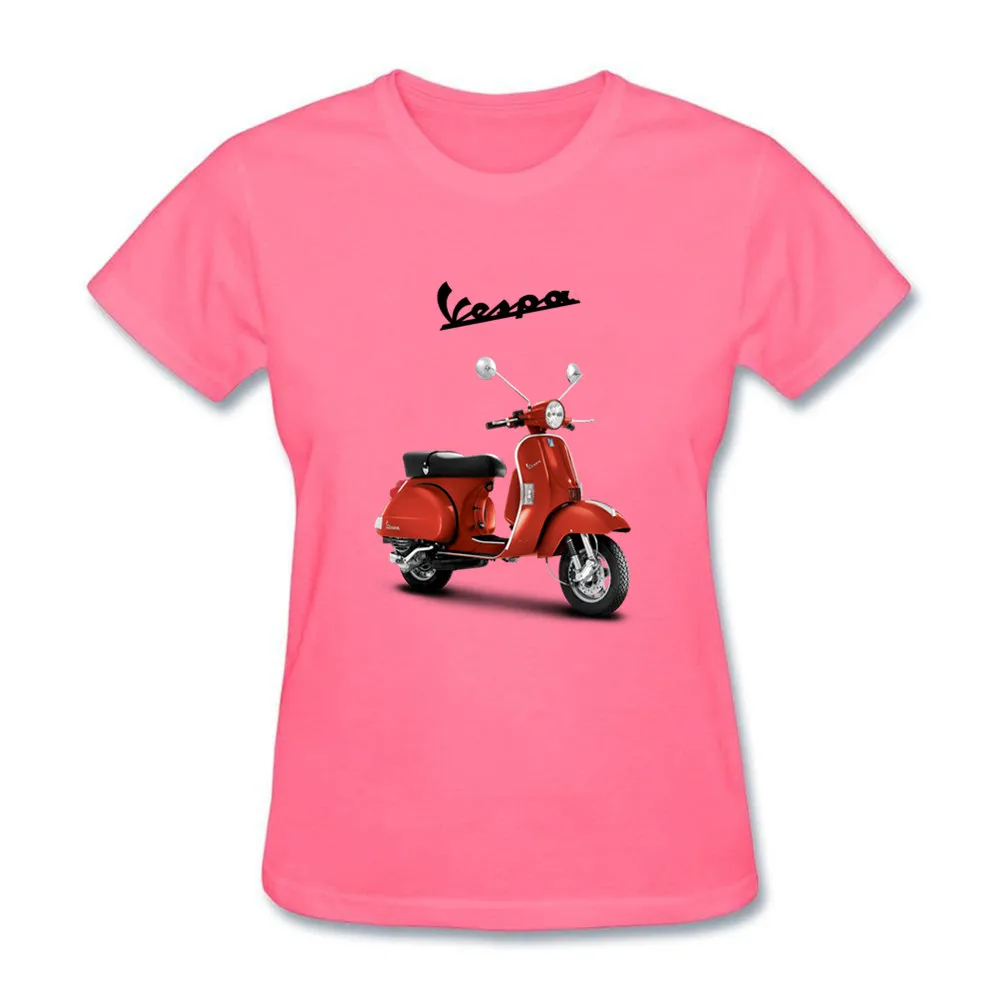 Женская футболка Vespa 2020 новый модный стиль оптовая продажа мотоциклетные