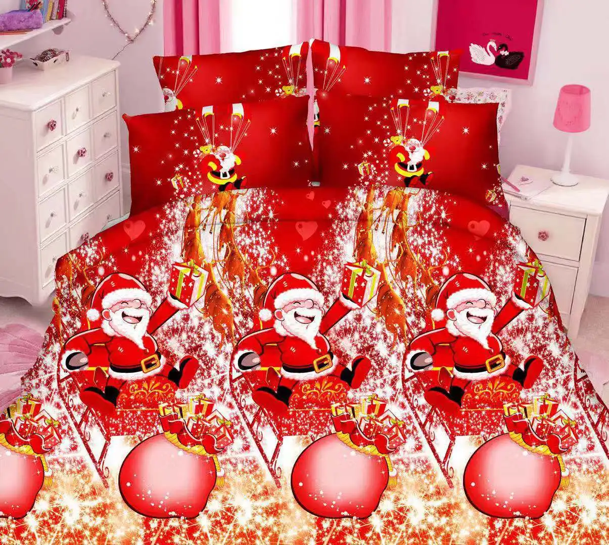 Домашний текстиль Новый рождественский хит продаж постельное белье