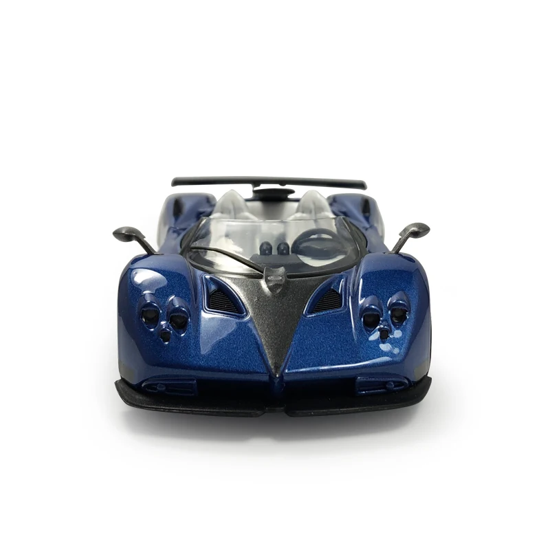 Модель автомобиля HOMMAT 1:36 Pagani Zonda литой автомобиль из голубого металлического