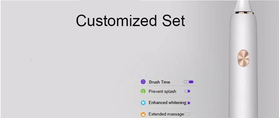 Xiaomi Mijia sonic электрическая зубная щетка Soocas X3 обновленная Водонепроницаемая ультра звуковая автоматическая зубная щетка Usb перезаряжаемая