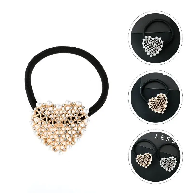 

1pc Heart Shaped Vintage Creative Hair Tie Hair Rope Hair Band for Woman Girl Lady