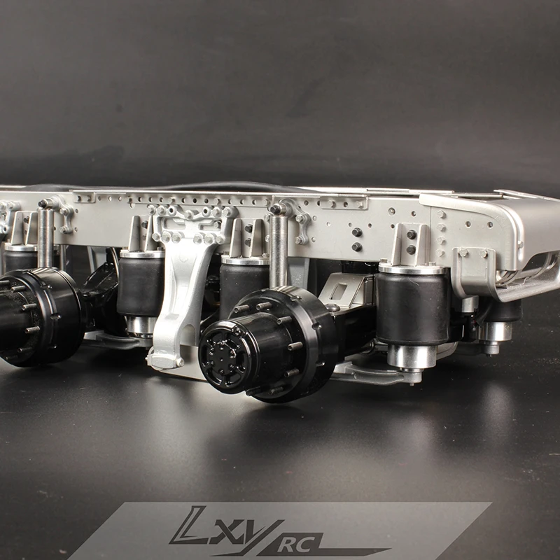Scaleclub LXY Model 1/14 Scania R620 R470 R730 Rear Axle Lifting 6x2 Tractor Chassis Suitable For Tamiya Truck CAB | Игрушки и хобби