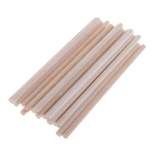 Pack 10/20/50 Balsa Wood Dowels Rods Sticks Lightweight Wood