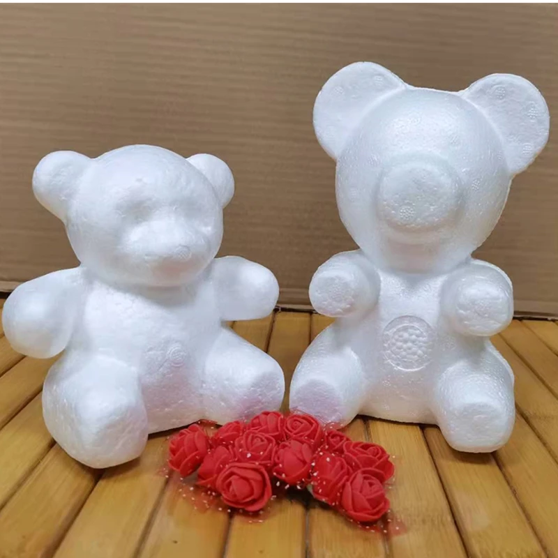 Искусственный медведь 1 шт. 15 см/20 см аксессуары для рукоделия подарки из