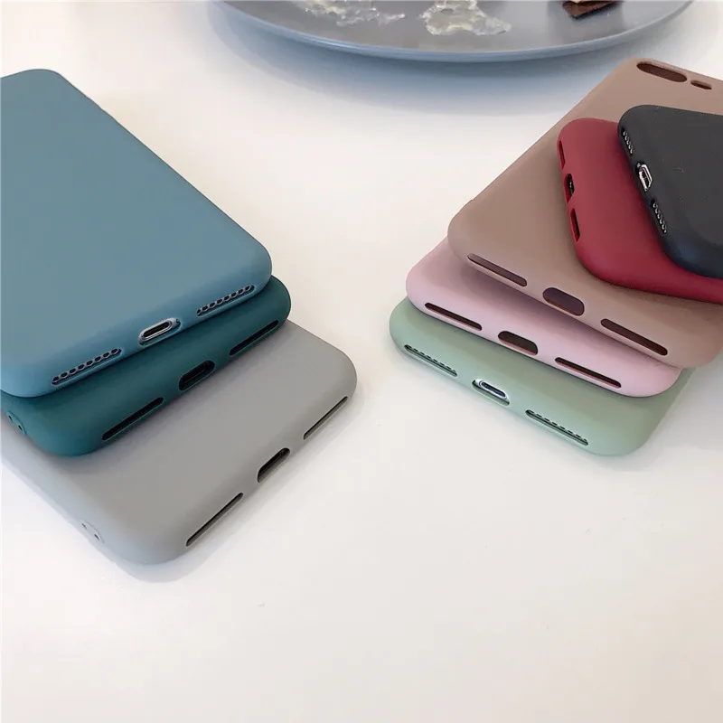 

Candy Color Silicone Case For Samsung Galaxy A50 A40 A70 M10 M20 A10 A20 A30 A60 A80 M30 A10E A20E A10S A20S A30S A40S M30 Cover