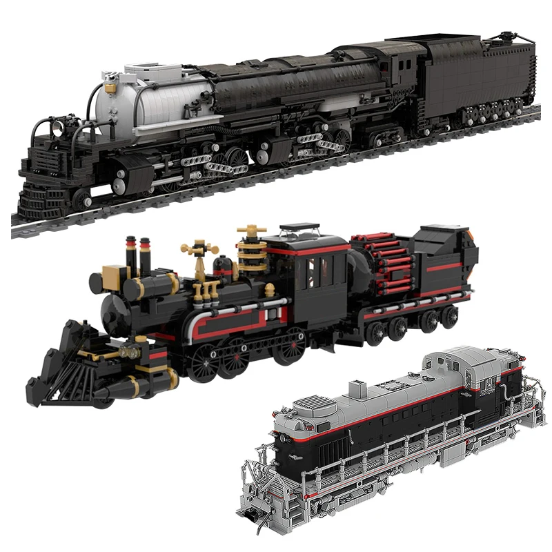 Мпц высокое Скорость поезд SD70M-2 CN строительные блоки трек высокотехнологичное
