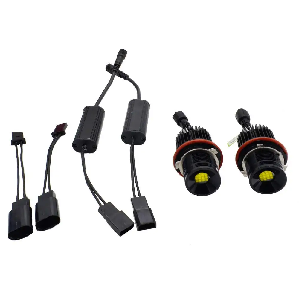 Светодиодный кольцевой светильник ангельские глазки с чипами CREE ореолом E39 80 Вт