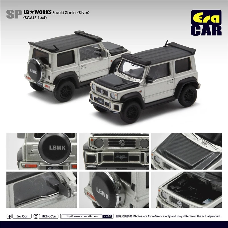 Era автомобиль 1:64 фунта работает Liberty Walk Suzuki G mini Jimny литая модель автомобиля |