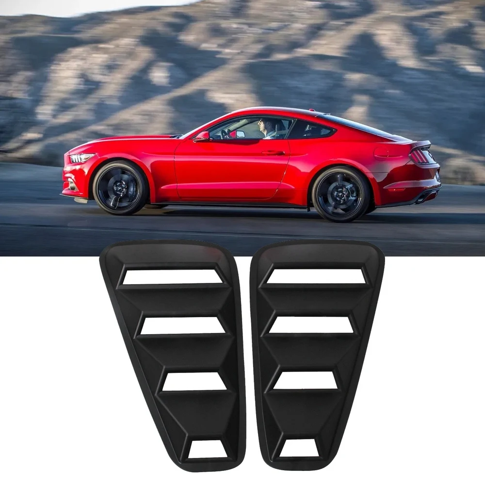 1 пара Универсальный капюшон вентиляционная решетка боковые окна жалюзи капота