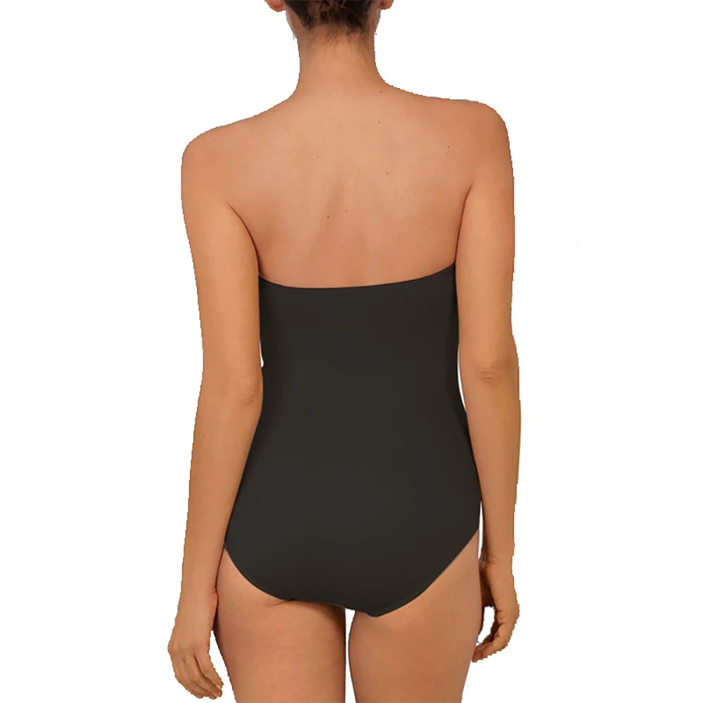 Женский слитный купальник с рюшами и размера плюс купальный костюм монокини |